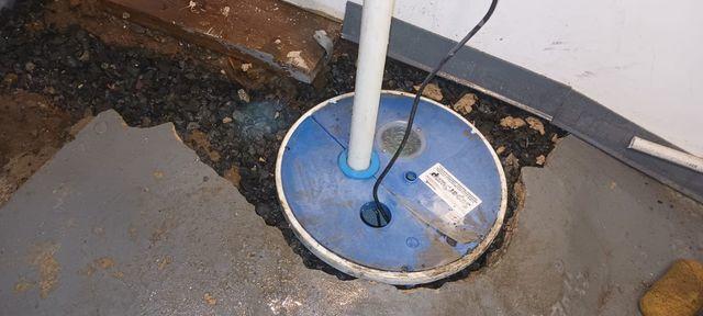 SuperSump Pump System Installation