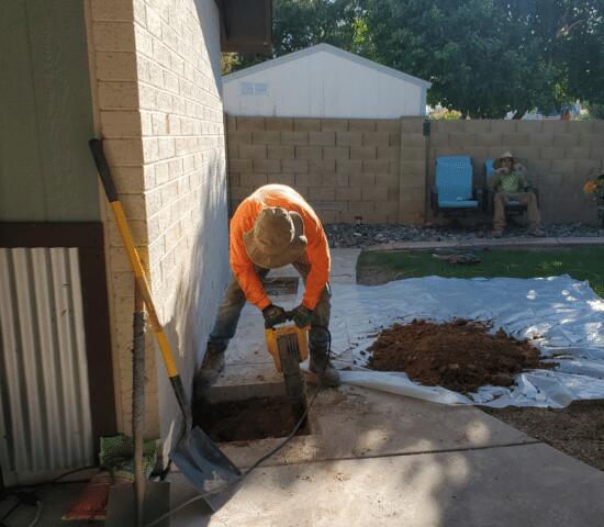 Underpinning Mid Process: Protecting is caring