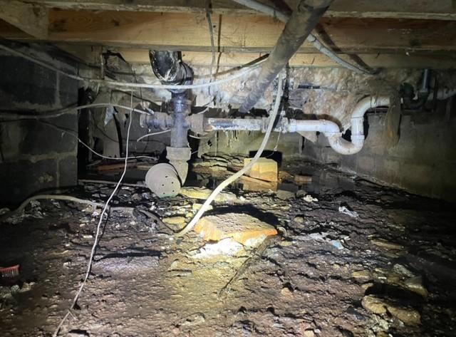 Crawl Space Before