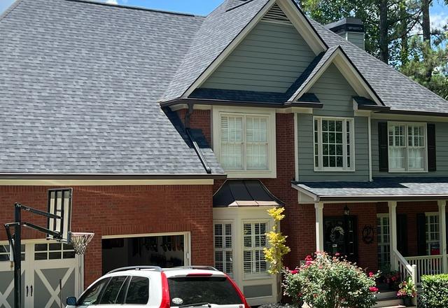 Gutter Shutter in Musket Brown in Kennesaw, GA