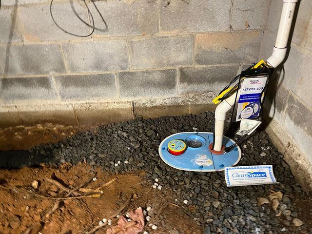 Crawl Space Sump Pump System