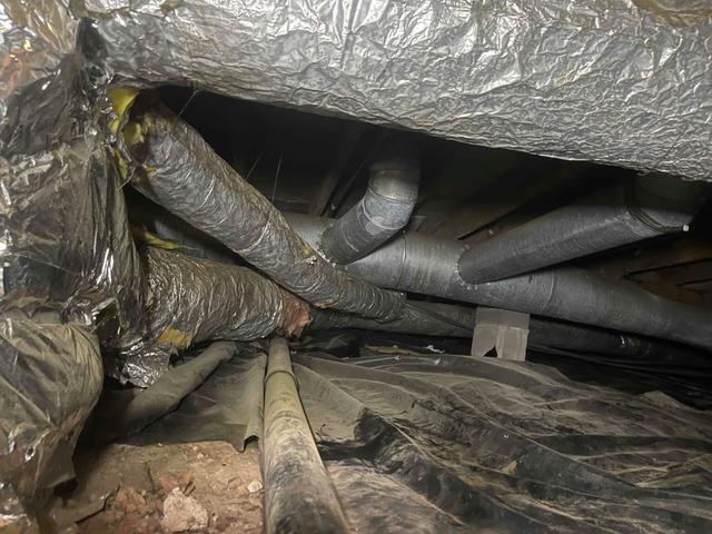 Cold Ducts in the Crawl Space