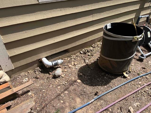 Exterior Pipe