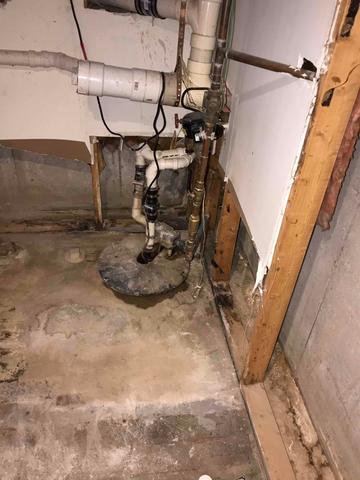 Outdated Sump Pump