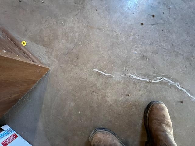 Repaired Cracked Concrete