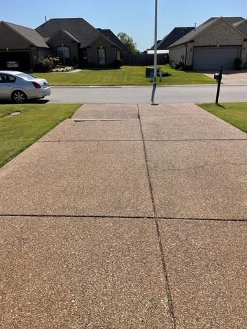 Cracked Concrete Drive