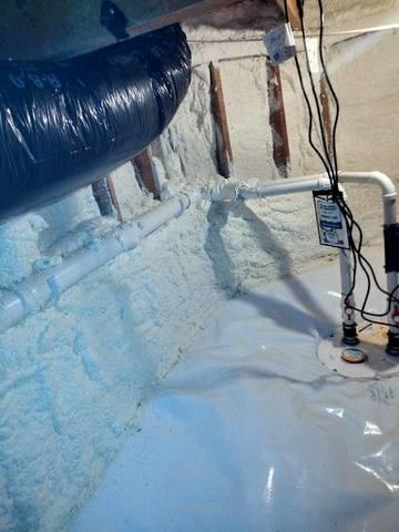 Sump Pump and Insulation
