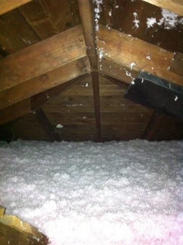 Blown Fiberglass Attic Insulation