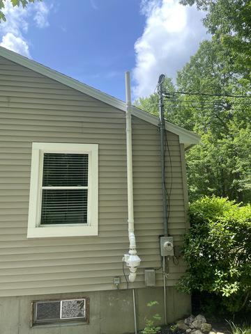 Upon receiving a request from a Lyman, Maine resident, Maine Radon & Water Treatment was summoned to evaluate the atmospheric quality within the individual's abode with regards to the presence of radon. Following the identification of escalated radon levels, our assistance was enlisted to rectify the predicament. Swift and decisive action was taken as we promptly proceeded to implement a sub-slab radon air system, thereby effectively diminishing the concentration of radon and establishing a habitat that is secure and conducive to healthy living for the homeowners. This favorable outcome served as an invaluable addition to our ever-expanding roster of contented clientele.