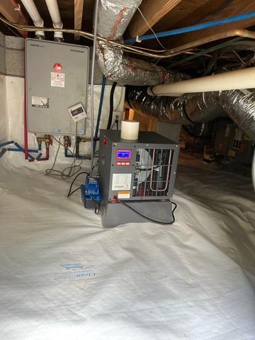 Crawl Space Dehumidification