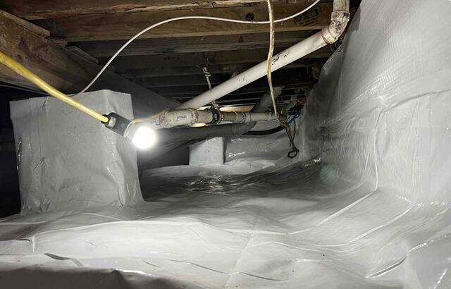 Crawl Space Vapor Barrier