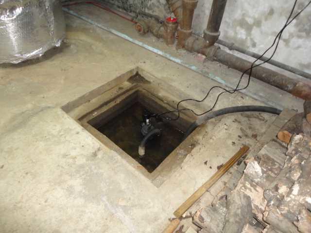 Old Sump Pump