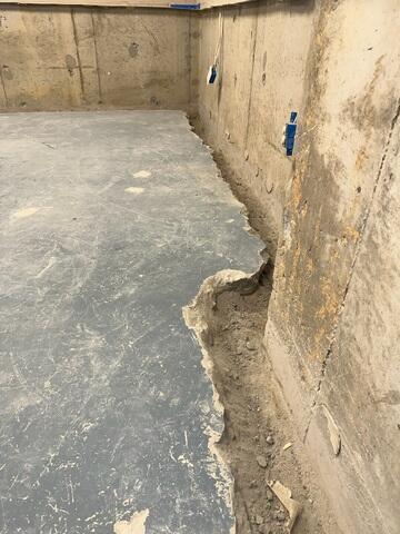 Excavation for Perimeter Waterproofing