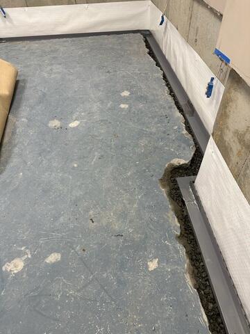 Waterproofing System Installation