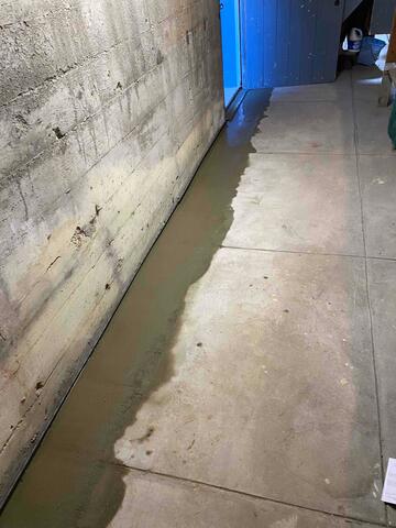 WaterGuard Drainage Installed