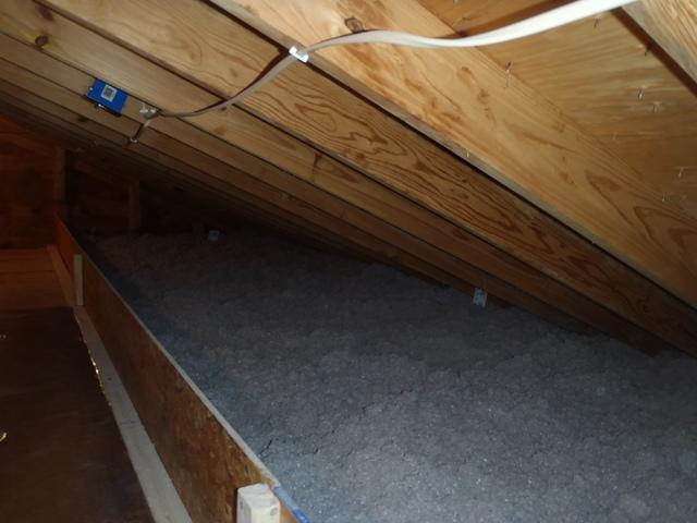 New TruSoft Cellulose Insulation Installed