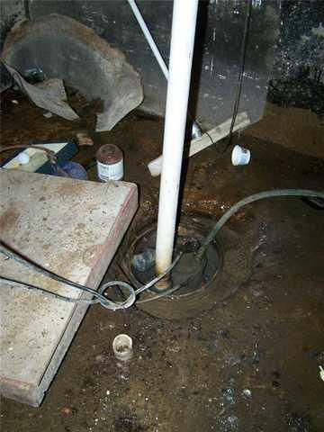 Old Sump Pump