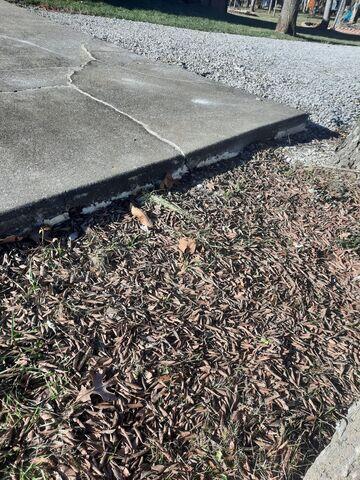Cracked Concrete / repair complete