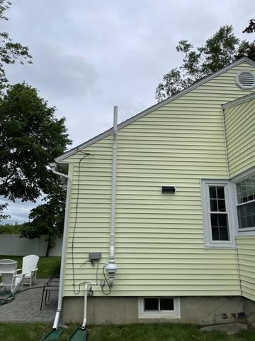 Installing Radon Air system in Augusta, Maine