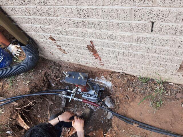 Foundation Settlement Repair