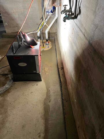 Basement Waterproofing System