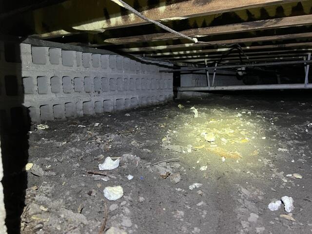 Crawlspace Before Stabilization