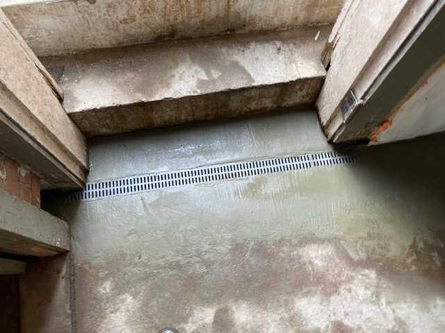 TrenchDrain System Installed