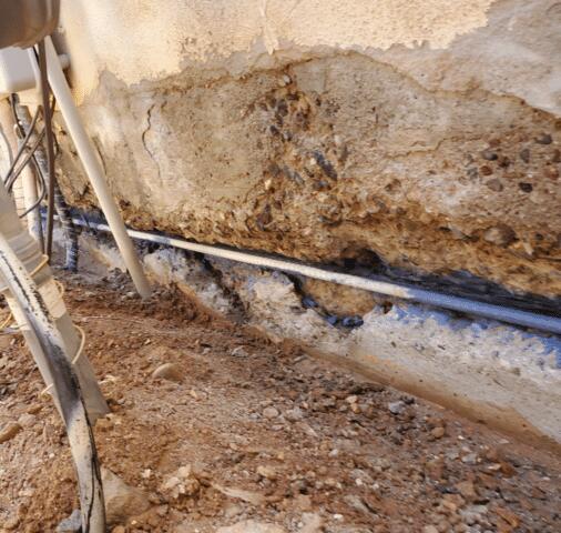 Stem Wall Repair Process: Rebar Replacement