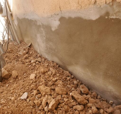 After Stem Wall Repair Process: Final Look