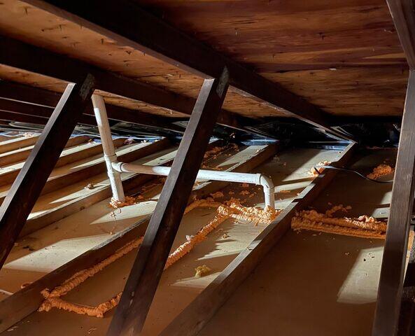 Attic Air Sealing