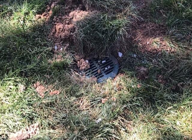 Drainage Outlet Installed