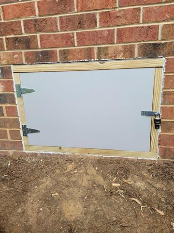 EverLast Crawl Space Door