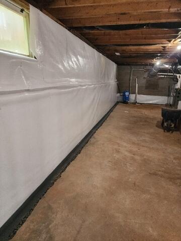 CleanSpace Basement Wall System