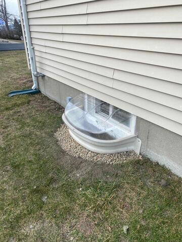 Basement Window Enclosure
