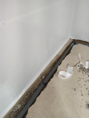 Wall membrane and WaterGuard
