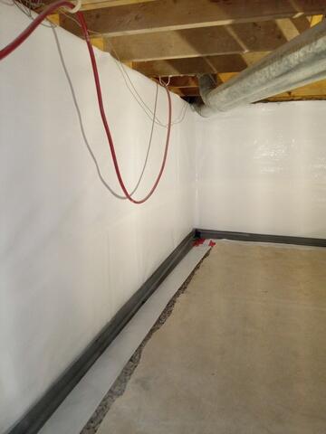 floor ready to be concreted