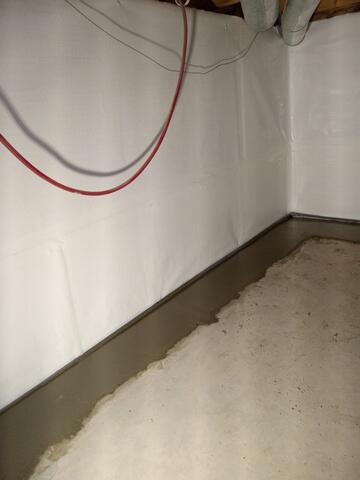 Floor is refinished