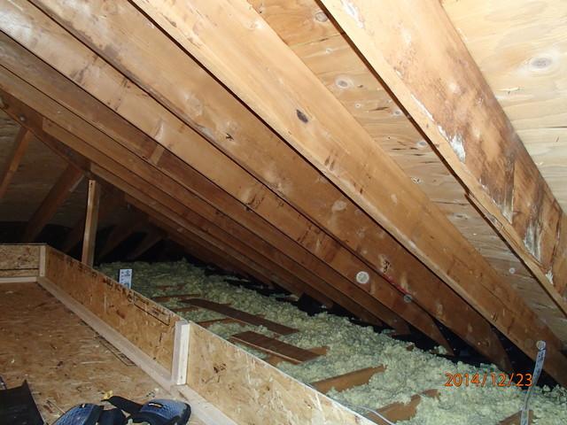 <p>The new TruSoft Attic Insulation has been installed along the sides of the attic to create storage space in the center. &nbsp;</p>