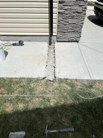 TrenchDrain install