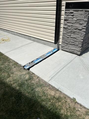 TrenchDrain installation