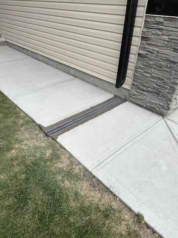 TrenchDrain installation