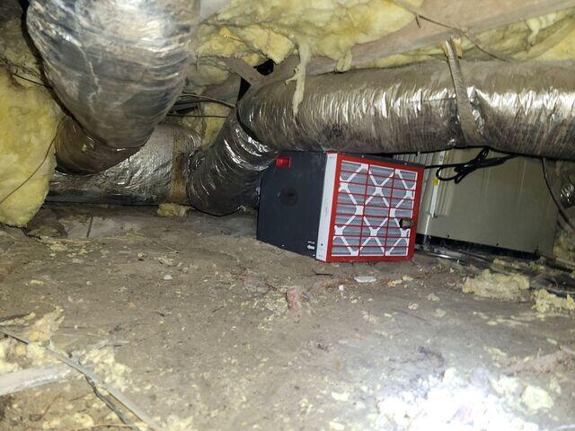 Crawl Space Dehumidification