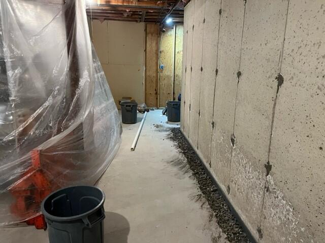 During Waterproofing Process