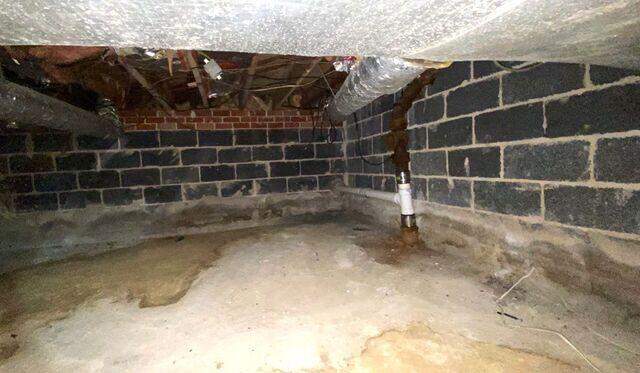 Wet Crawl Space