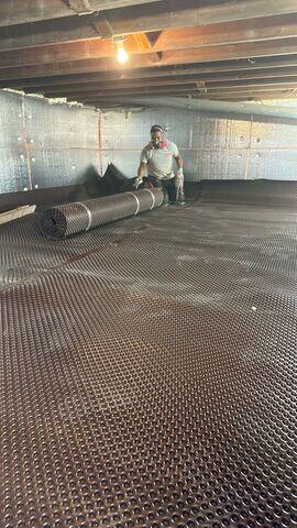 Crawl Space Floor Covering