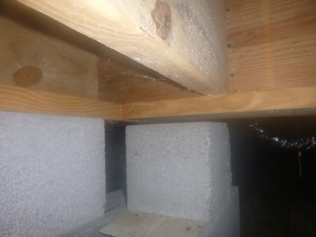 Settling Brick in Crawlspace