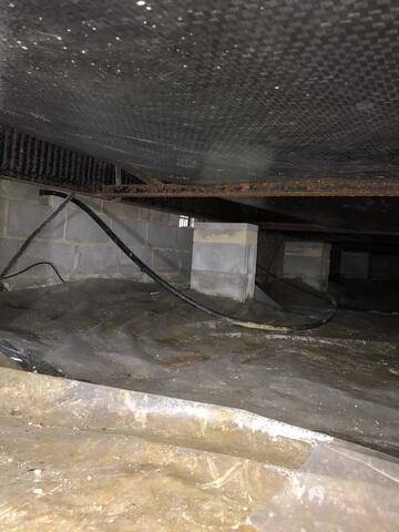 Wet Crawl Space