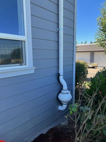 Radon System from the Exterior