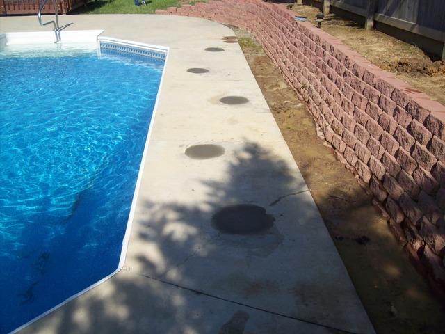 Slab Piers Installed