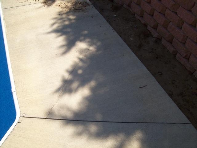 Cracking and Sinking Concrete